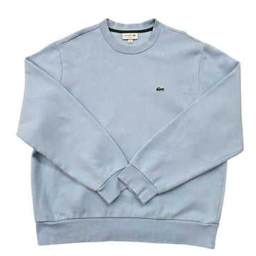 Lacoste Men's Light Blue Crew Neck Sweatshirt XL Classic Fit