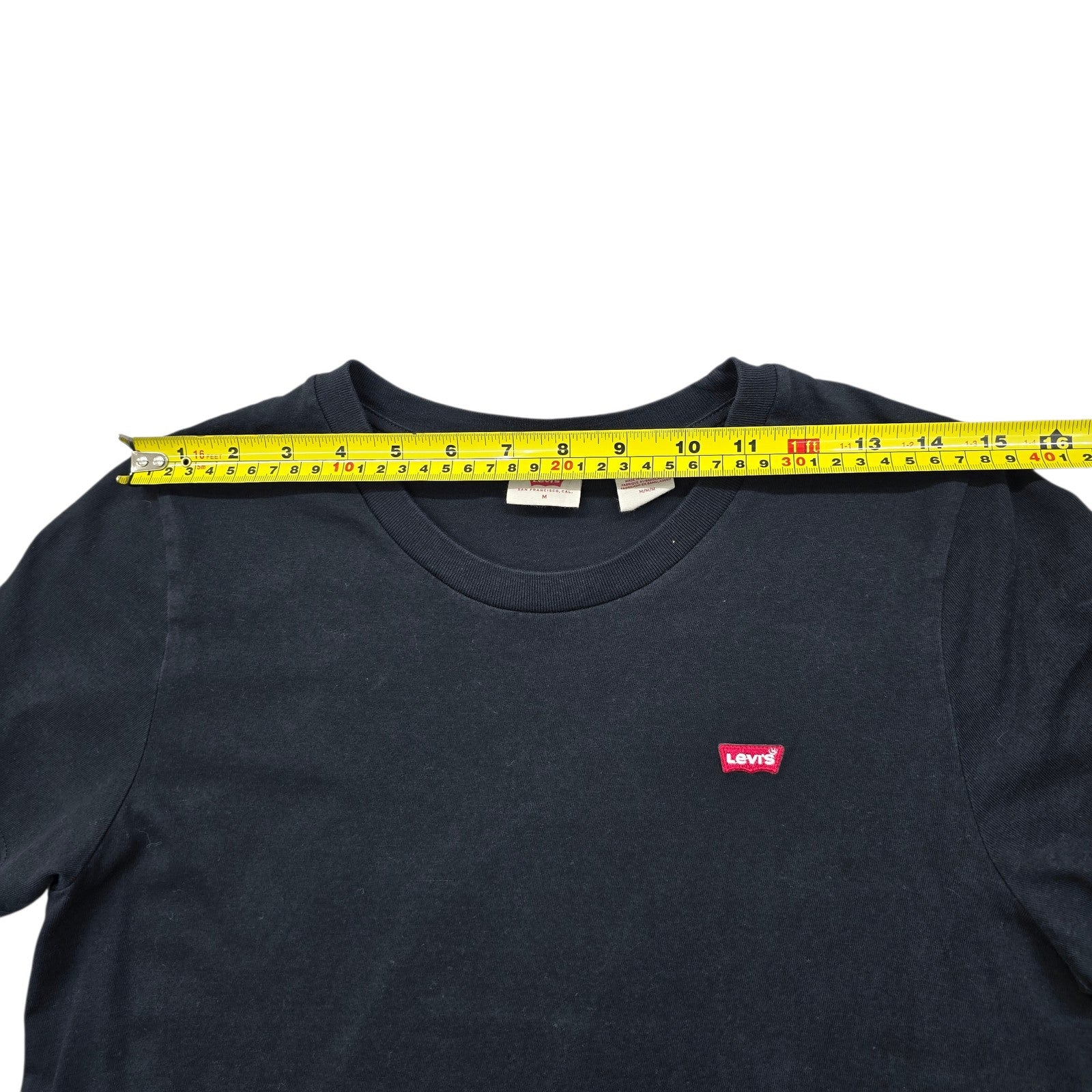 Levi's Women Black T-Shirt size M product image 5