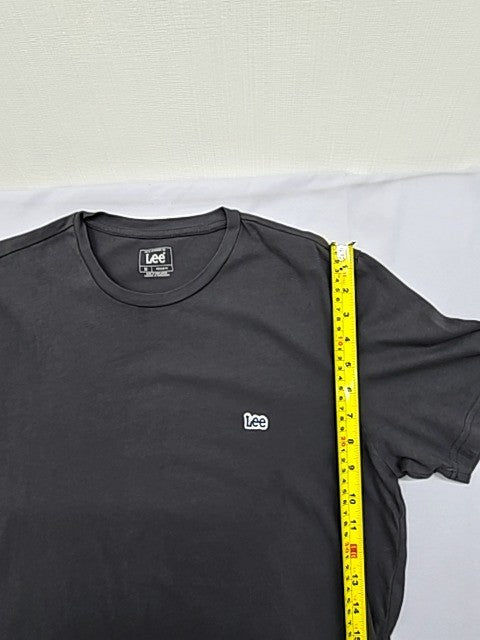 Lee Men's Black Cotton Pocket T-Shirt Size M Regular Fit