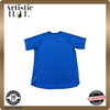Nike Men's Blue T-Shirt – Size L, Short Sleeve, Crew Neck