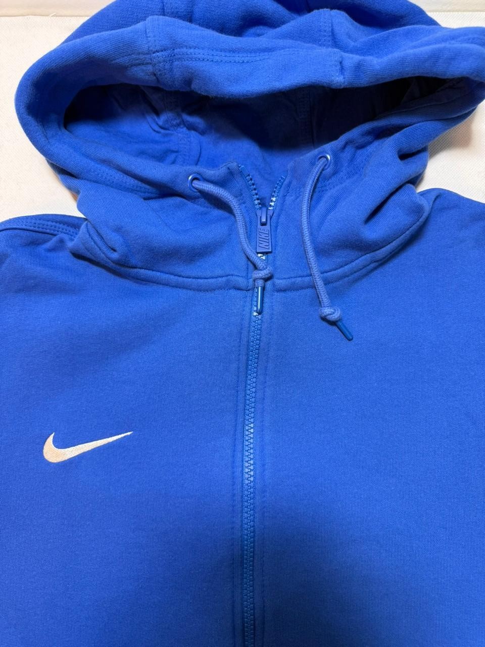 Nike Blue Full Zip Hoodie Men's | L | Sportswear Sweatshirt