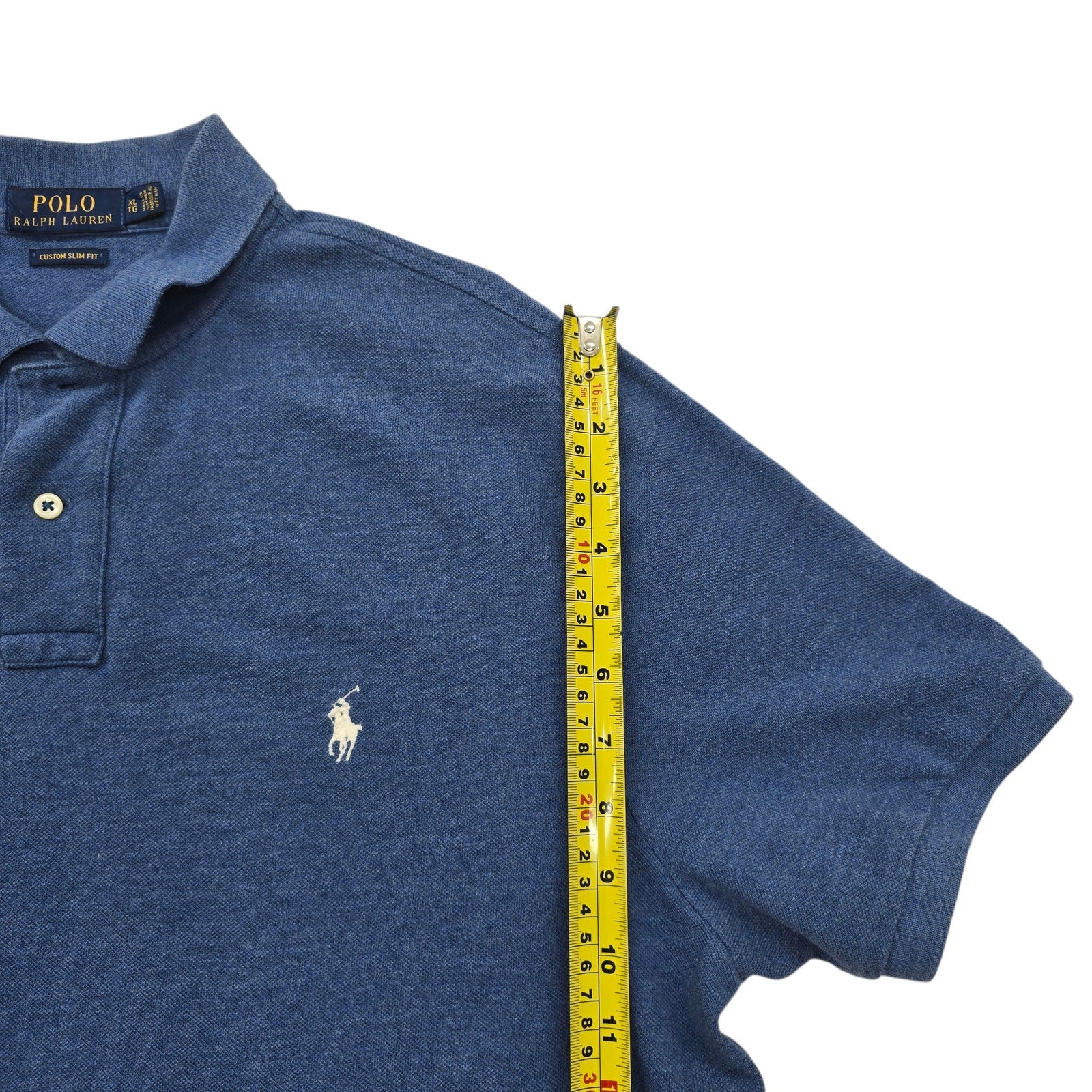 PPolo Ralph Lauren Men Blue Polo Shirt size XL product image 6