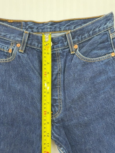 Levi's Men's Dark Blue 501 Original Jeans W30 L30 Vintage