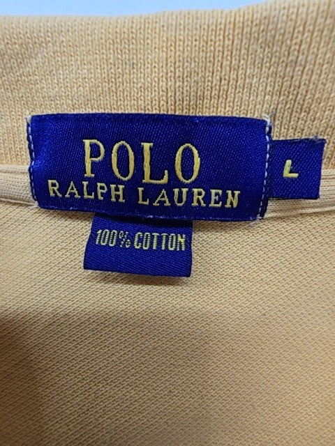 Polo Ralph Lauren Men Yellow Polo Shirt size M product image 4