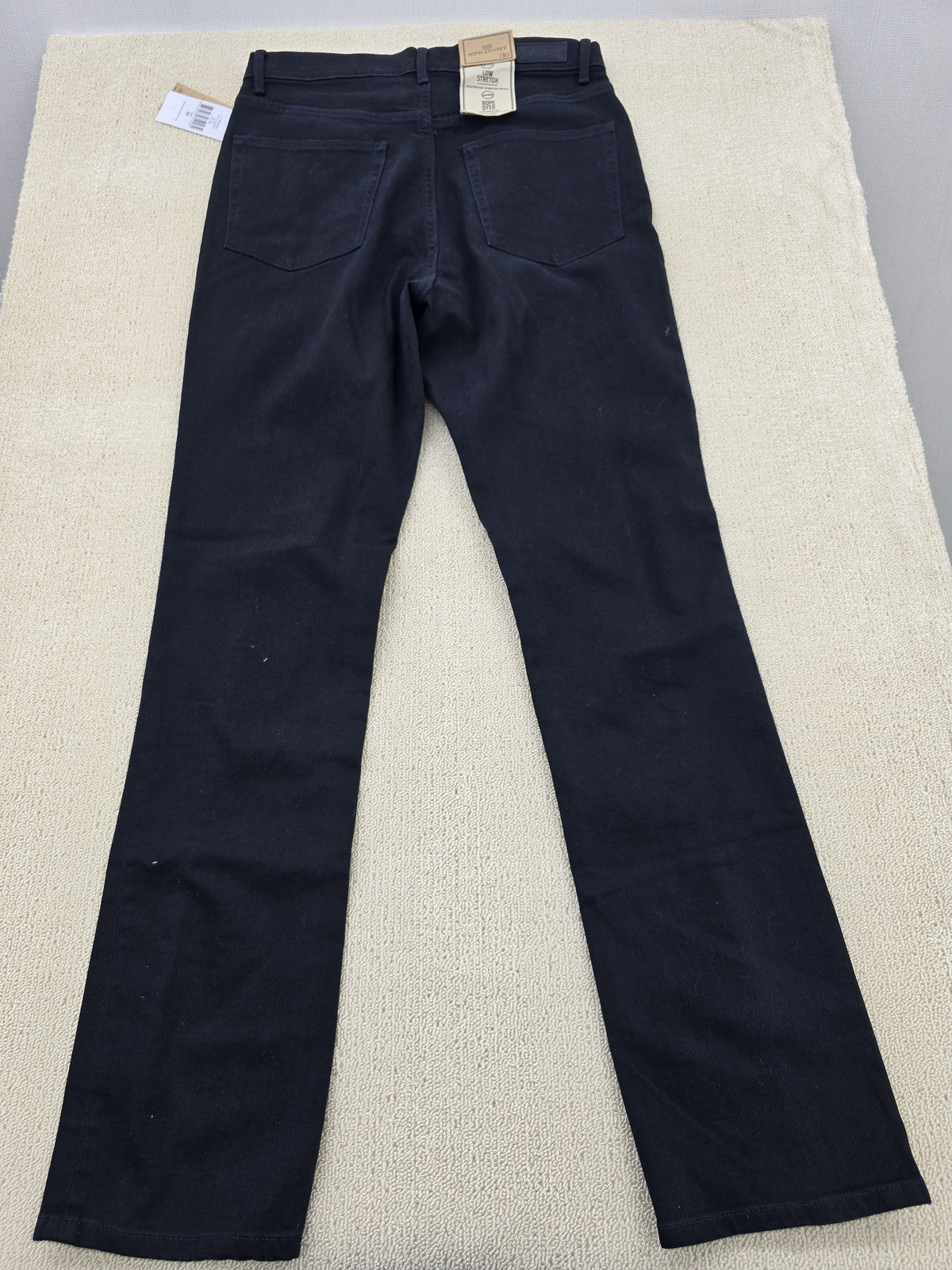 Polo Ralph Lauren Black Straight Leg Women's Jeans 30R 30" Inseam Mid Rise