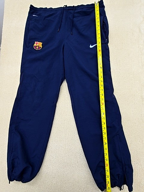Nike Men's Navy FC Barcelona Strike Track Pants Size M