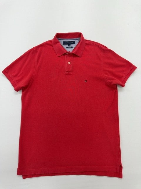 Tommy Hilfiger Men Red Polo Shirt size M product image 1