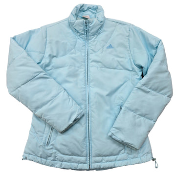 Adidas Women's Blue Z.N.E. Puffer Climawarm Down Jacket XS