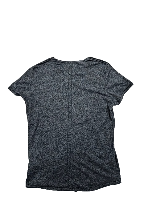 Tommy Jeans Gray Slim Fit Men's M Short Sleeve Crewneck Logo T-Shirt