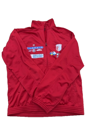 Champion Men's Red Track Jacket Full Zip Size XL NWT
