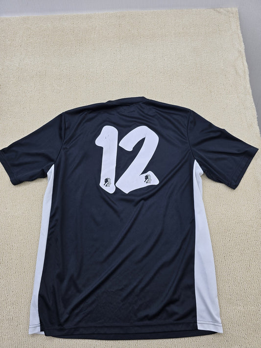 Vintage Kappa Men's Black Jersey – Size L, Esperanza #12 2018 Bulgaria