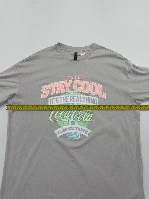 Coca-Cola Men Gray T-Shirt size XL product image 7