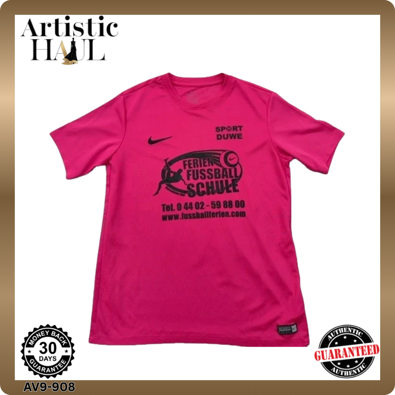 Nike Vivid Pink Dri-FIT Soccer Jersey Short Sleeve Unisex Adult