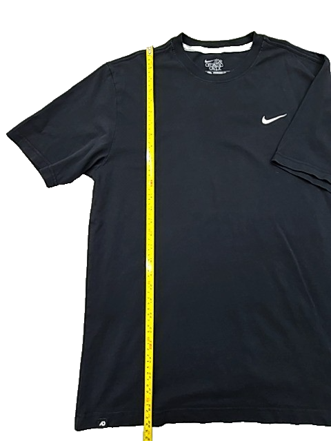 Nike Men's Black Athletic T-Shirt Size L Sportswear Cotton Crew