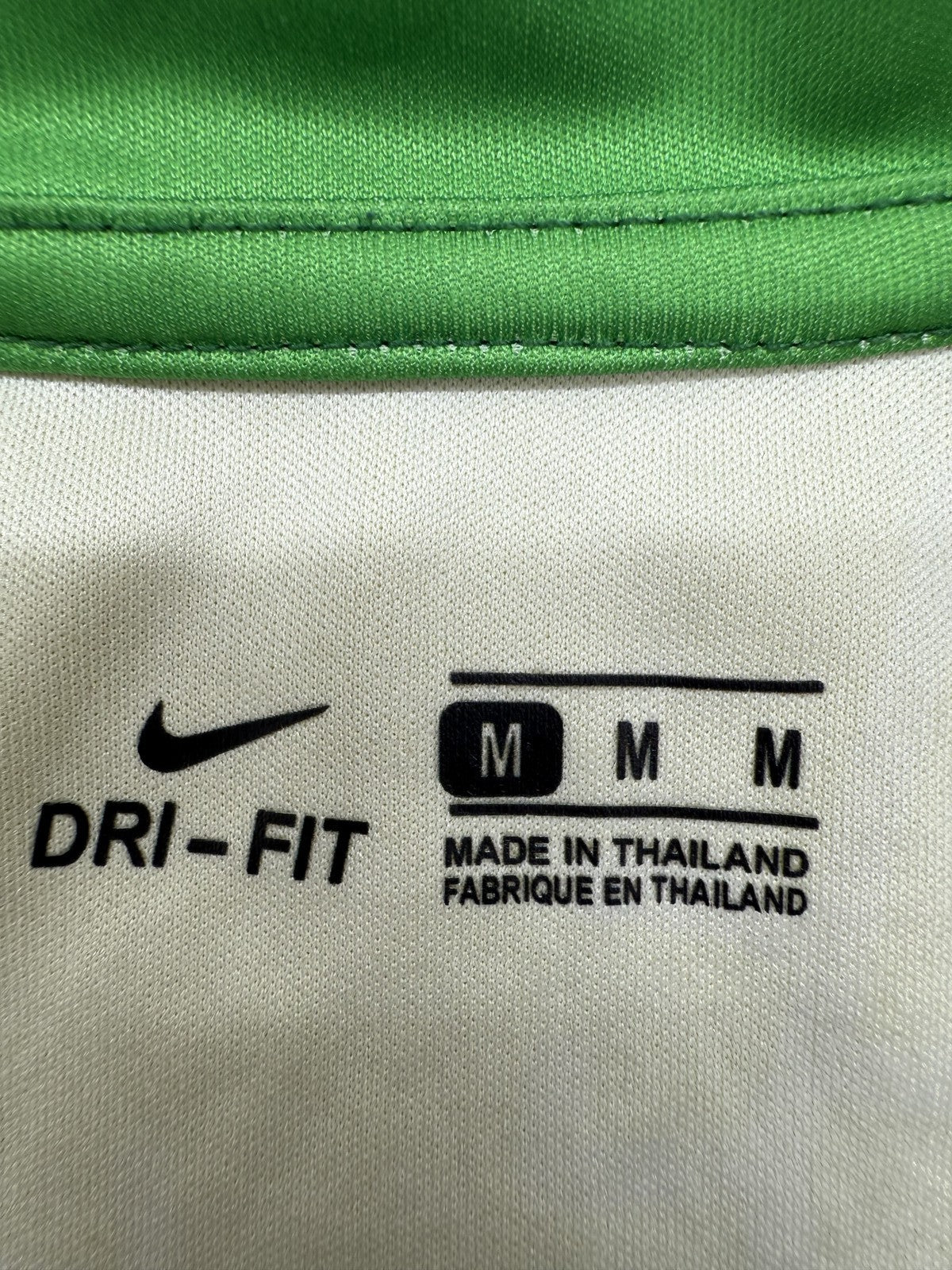 Nike Men's Soccer Jersey Yellow Jaguar Dri-FIT M 2022