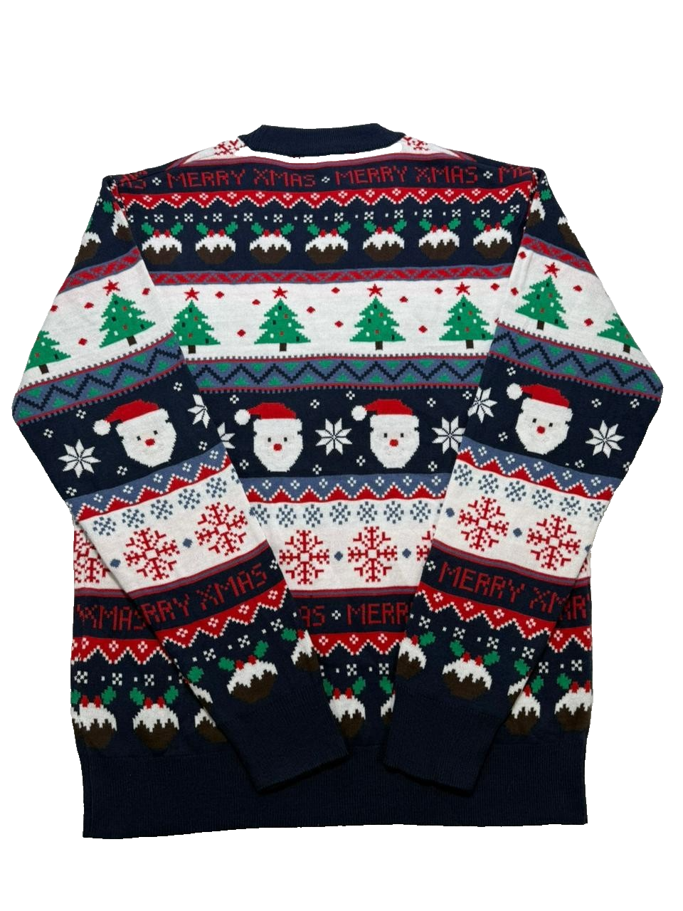 Anko Cold Sweatshirt Merry Xmas Christmas Print Pullover Long Sleeve Size S