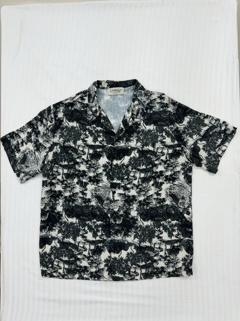 Chroy Men's Multicolor Shirt – Size XXL, Floral