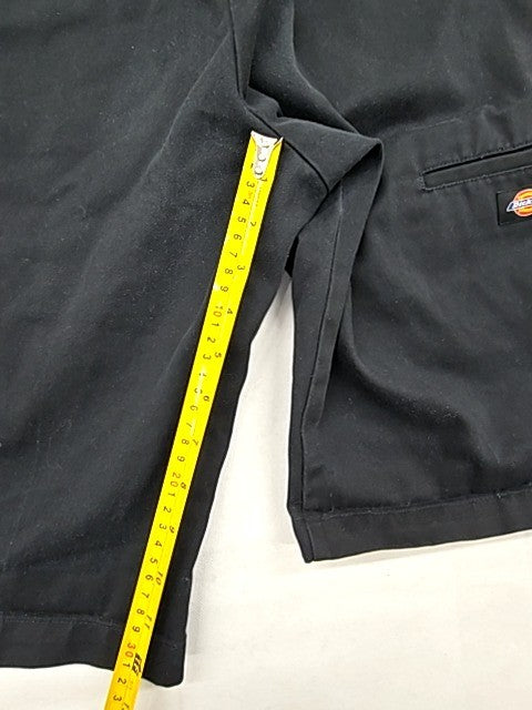 Dickies Black Loose Fit Work Shorts W30 Multi-Pocket Heavy Duty