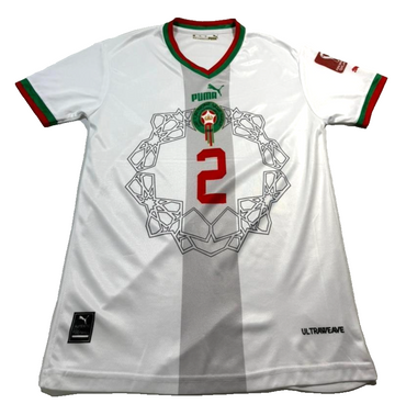 Puma Morocco 2022 World Cup Away Football Shirt - Size Xl