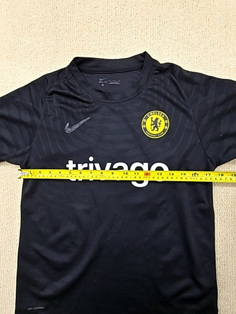 Nike Men's Black Chelsea FC Training Jersey Dri-FIT Short Sleeve