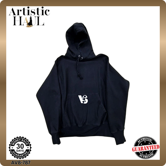Champion Men's Black Hoodie – Size M