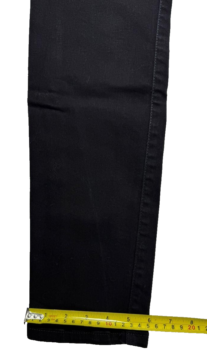 Wrangler Men's Bryson Jeans Black Relaxed Straight Fit Size 30 Denim