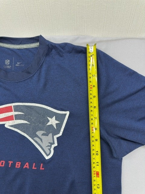 Nike Men's M Navy NFL Dri-FIT Short Sleeve Crew T-Shirt