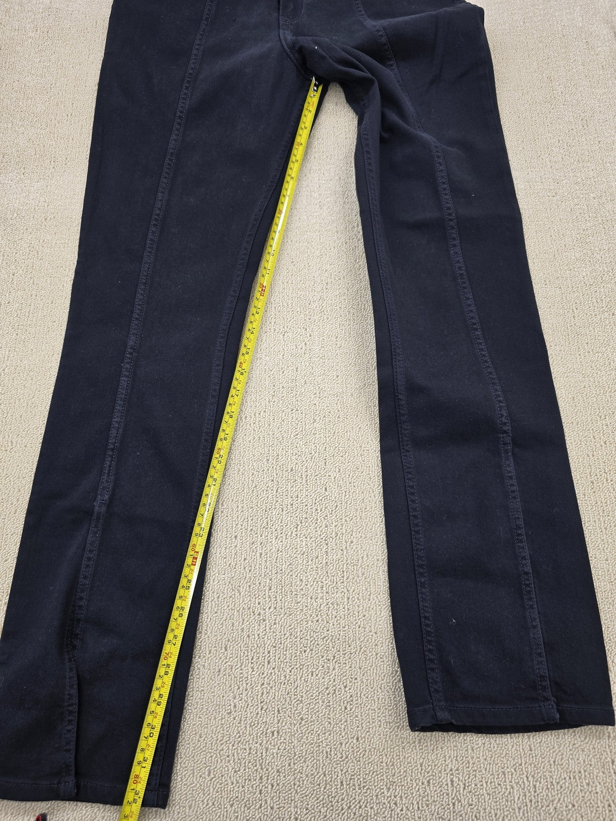 Polo Ralph Lauren Black Straight Leg Women's Jeans 30R 30" Inseam Mid Rise
