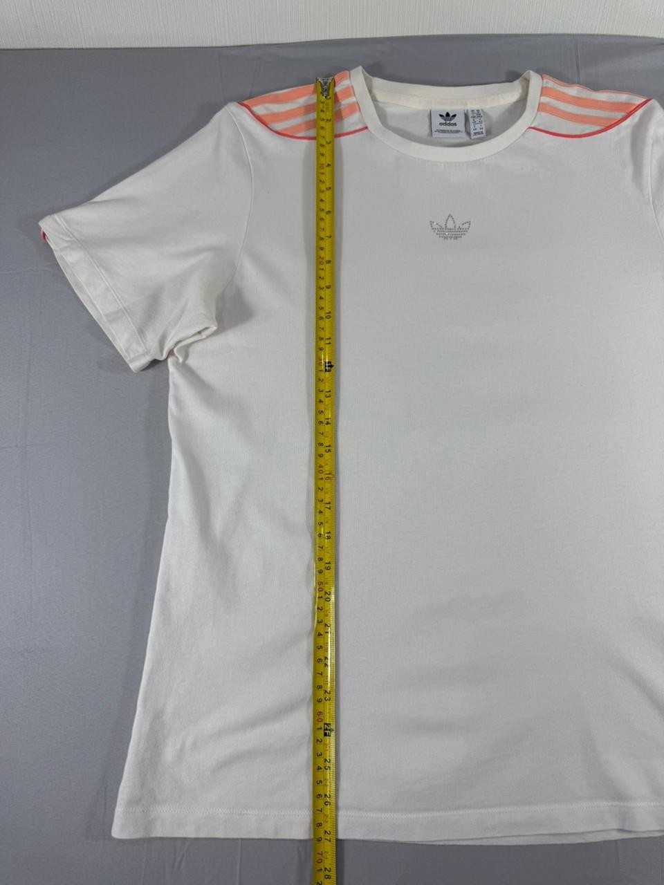 Adidas Men's White T-Shirt Medium M UK 14 EU 40-42 Short Sleeve Tee