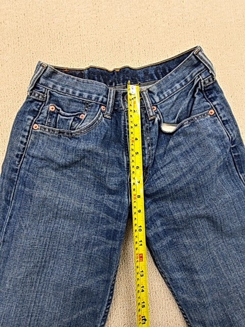 Levi Men's Medium Wash 506 Straight Jeans 29x32 Stretch