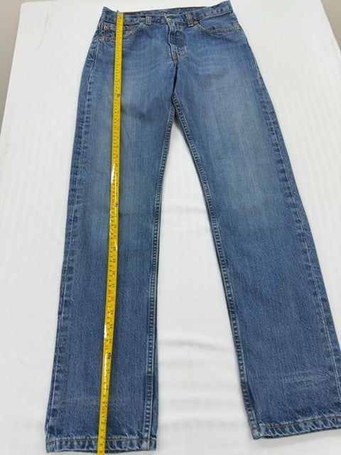 Levi's Men's Medium Blue 505 Regular Jeans 30x32 Vintage