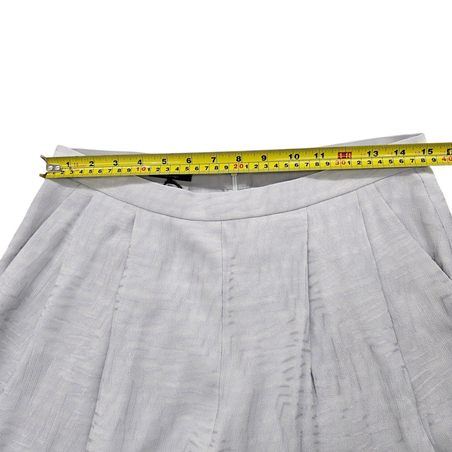 Giorgio Armani Women's Light Blue Wide Leg Pants Size 44