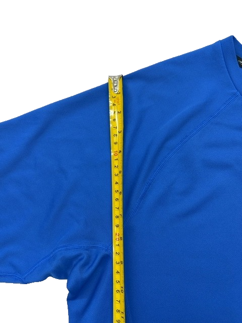 Nike Men's Blue Dri-FIT Short Sleeve Running T-Shirt Crewneck Size L