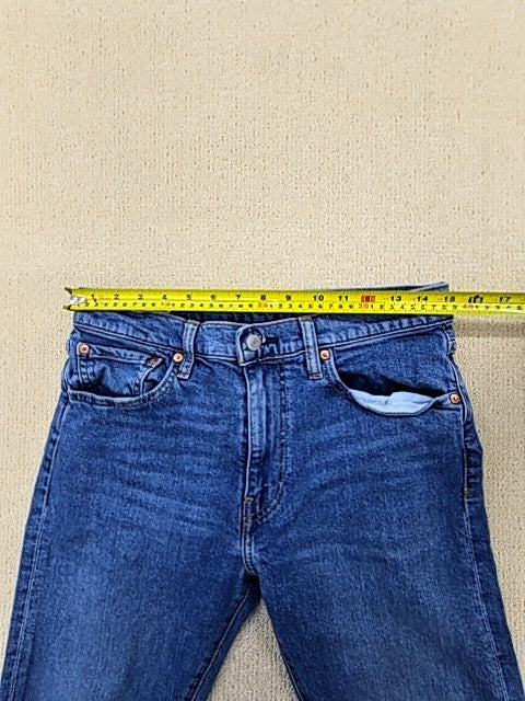 Levi's 512 Men's Blue Slim Taper Jeans Size 32 Stretch Medium Wash
