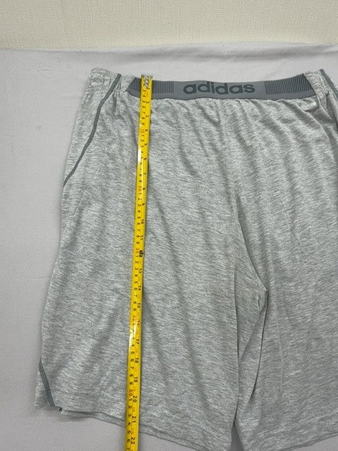 Adidas Men's Grey Climacool Shorts Regular Size Drawstring