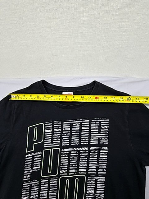 Puma Men's Black Short Sleeve T-Shirt Size M Crewneck Sportlifestyle