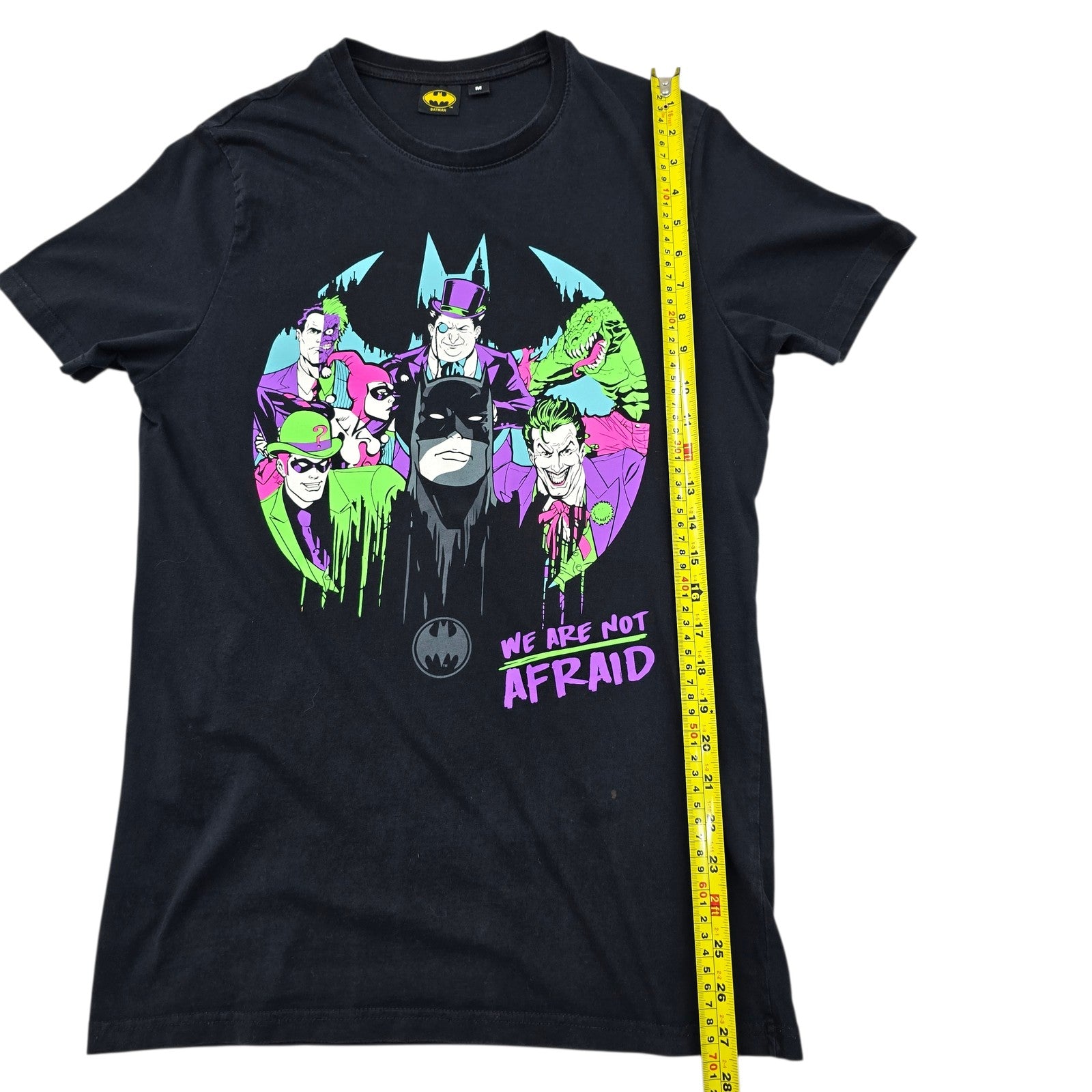 Batman Terranova Men Black T-Shirt size M product image 8