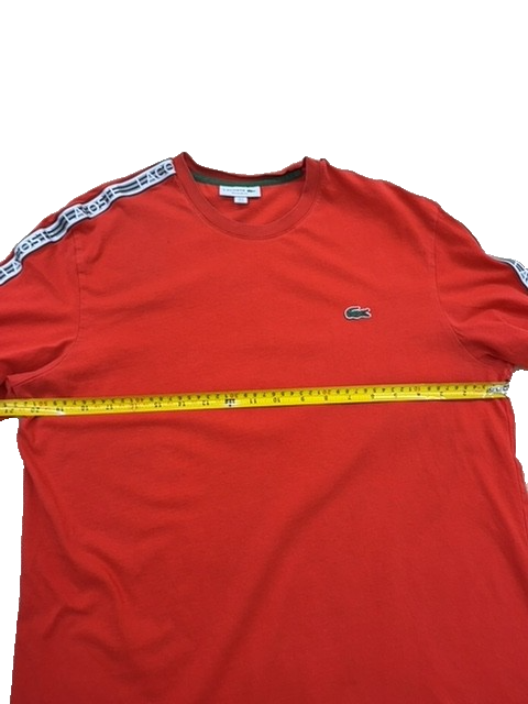 Lacoste Men Red T-Shirt size L product image 8