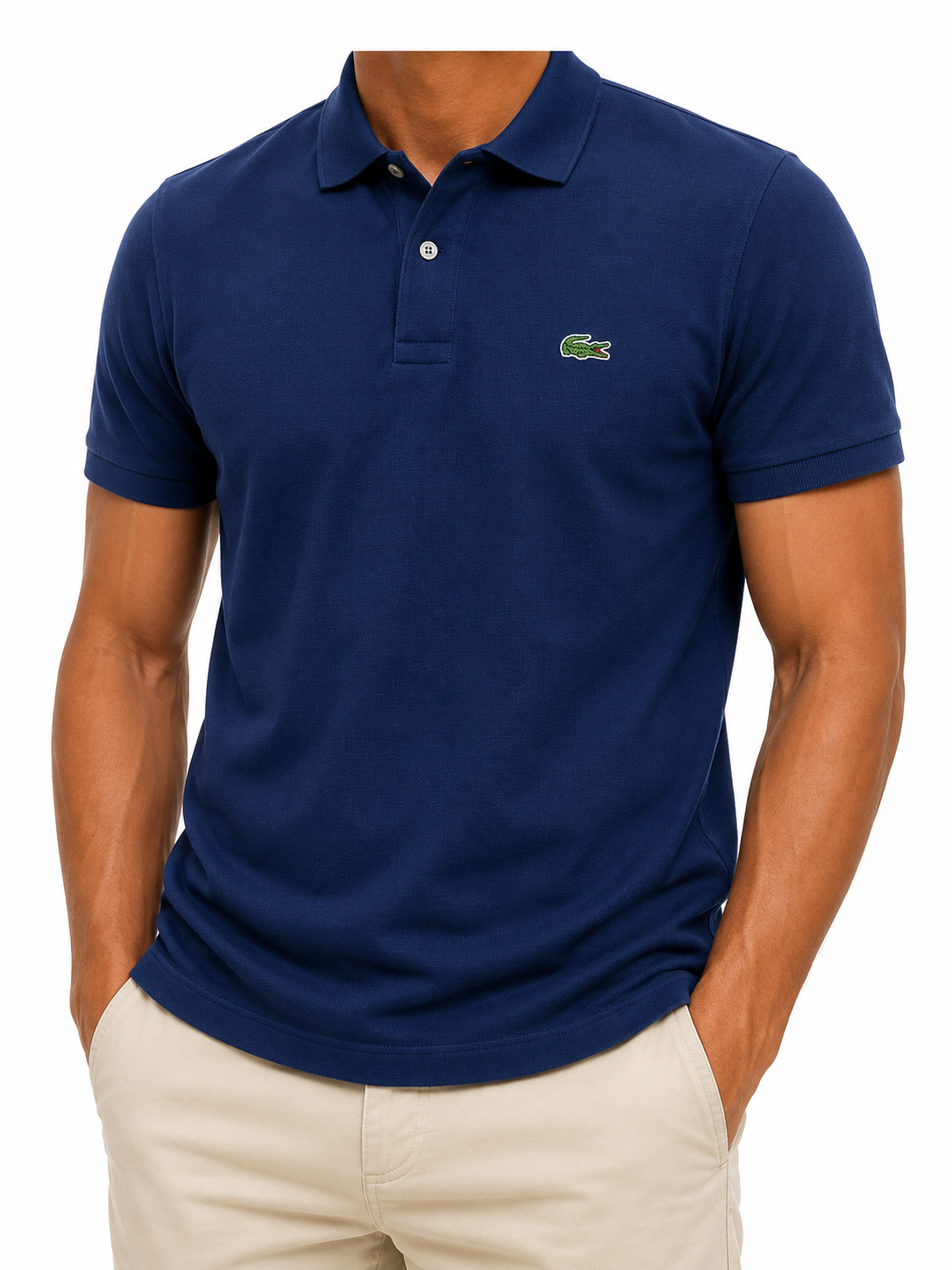 Lacoste Boys Blue Polo Shirt size 10 product image 1