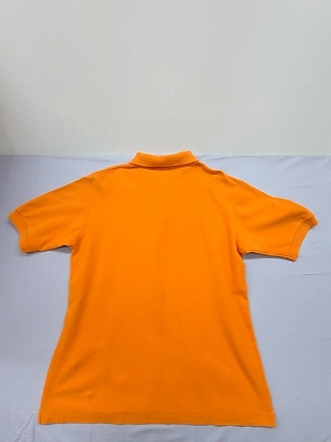 Fila Men's Orange Polo Shirt – Size XL, Short Sleeve, Cotton