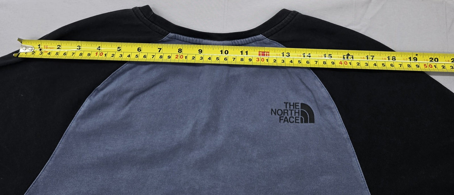 The North Face Men's Navy Raglan Short Sleeve T-Shirt M