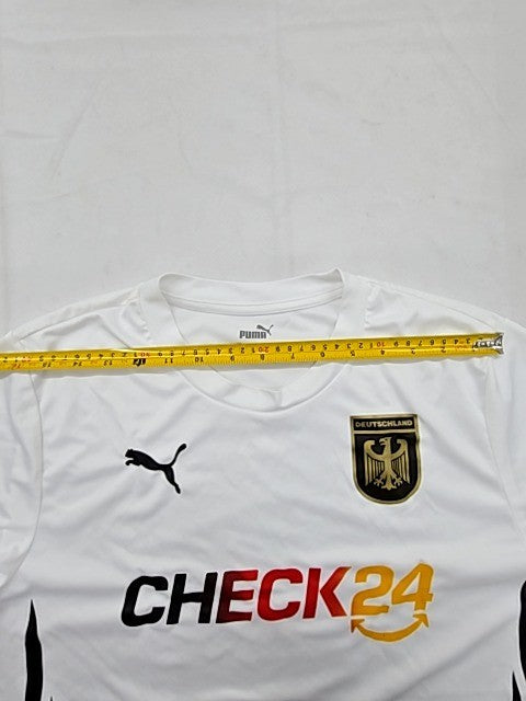 Puma Germany Soccer Jersey White M Men Short Sleeve 7682401