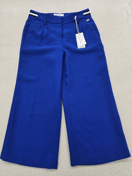 Harmont & Blaine Women's Blue Pants, Wide Leg