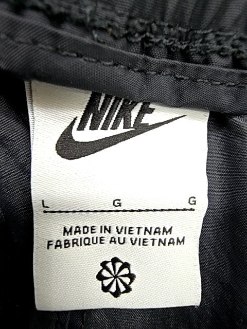 Nike Women's Black Pleated Track Pants Size L