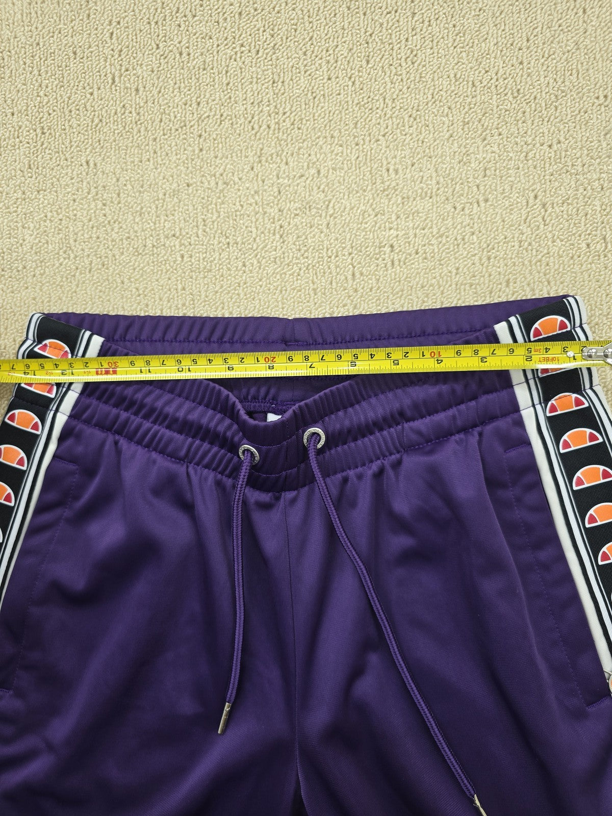 Ellesse Heritage Women's Purple Striped Track Pants L