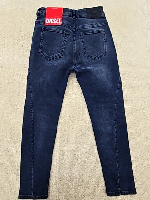 Diesel Women's Boyfriend Jeans W23 L32 Dark Wash Mid Rise