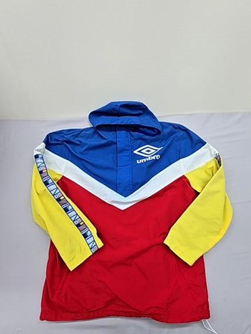 Umbro Multicolor Polyamide Hooded Color Block Jacket M Unisex