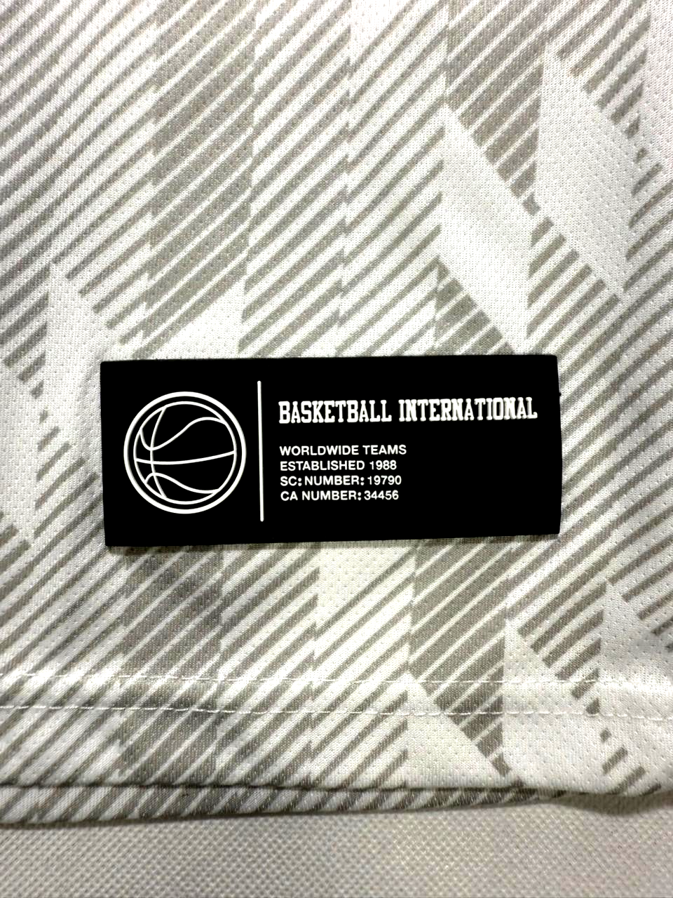 Primark Los Angeles 38 Basketball Jersey International Short Sleeve Size S