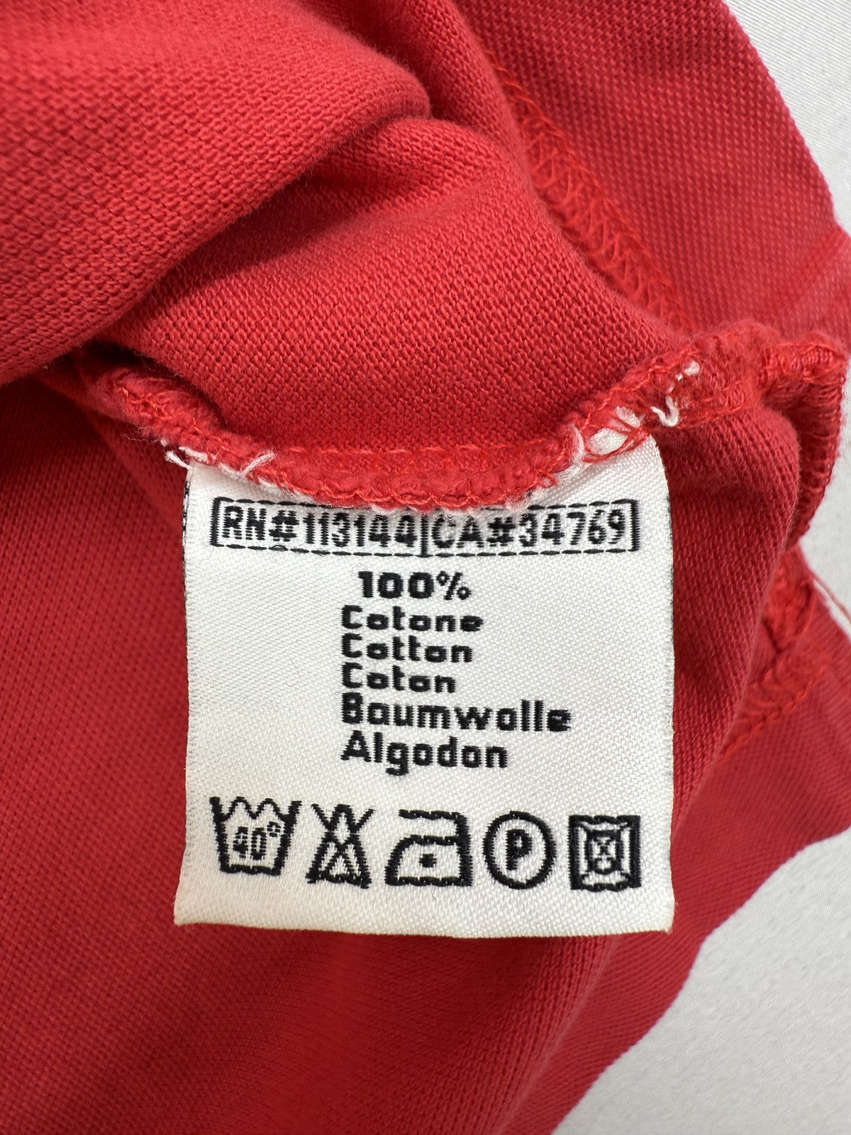Kappa Men Red Polo Shirt product image 5