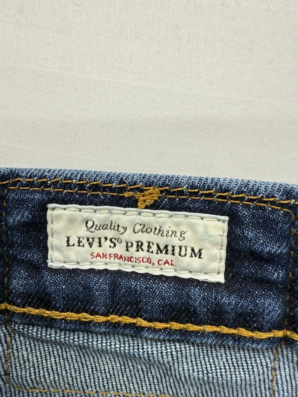 Levi's 511 Slim Fit Dark Wash Jeans W31 L30 Red Tab